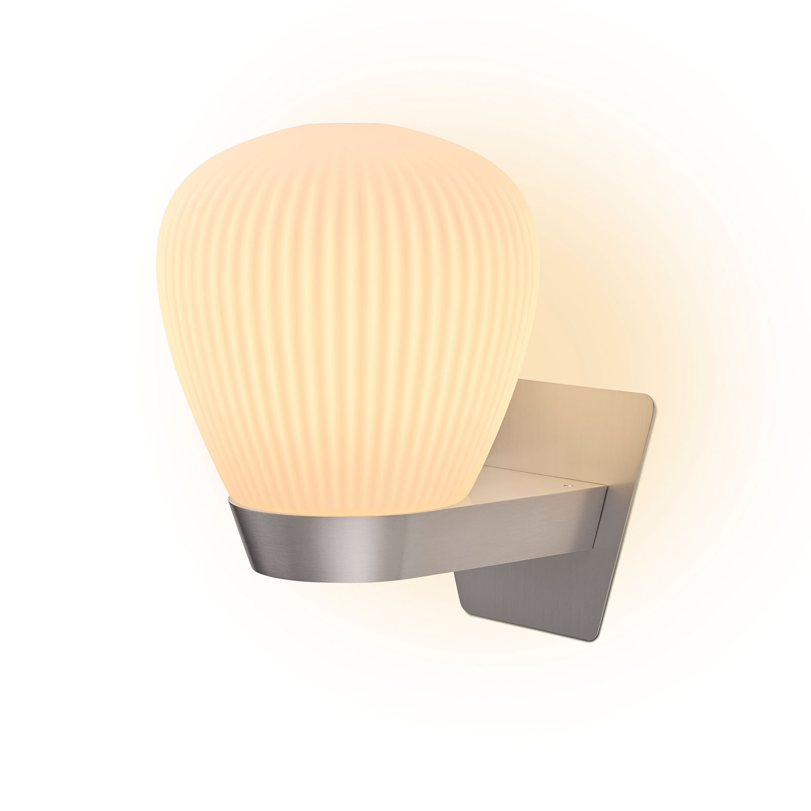 Small Wall Light with Pleated Glass Shade PLISSEE-W, Fig. 6
