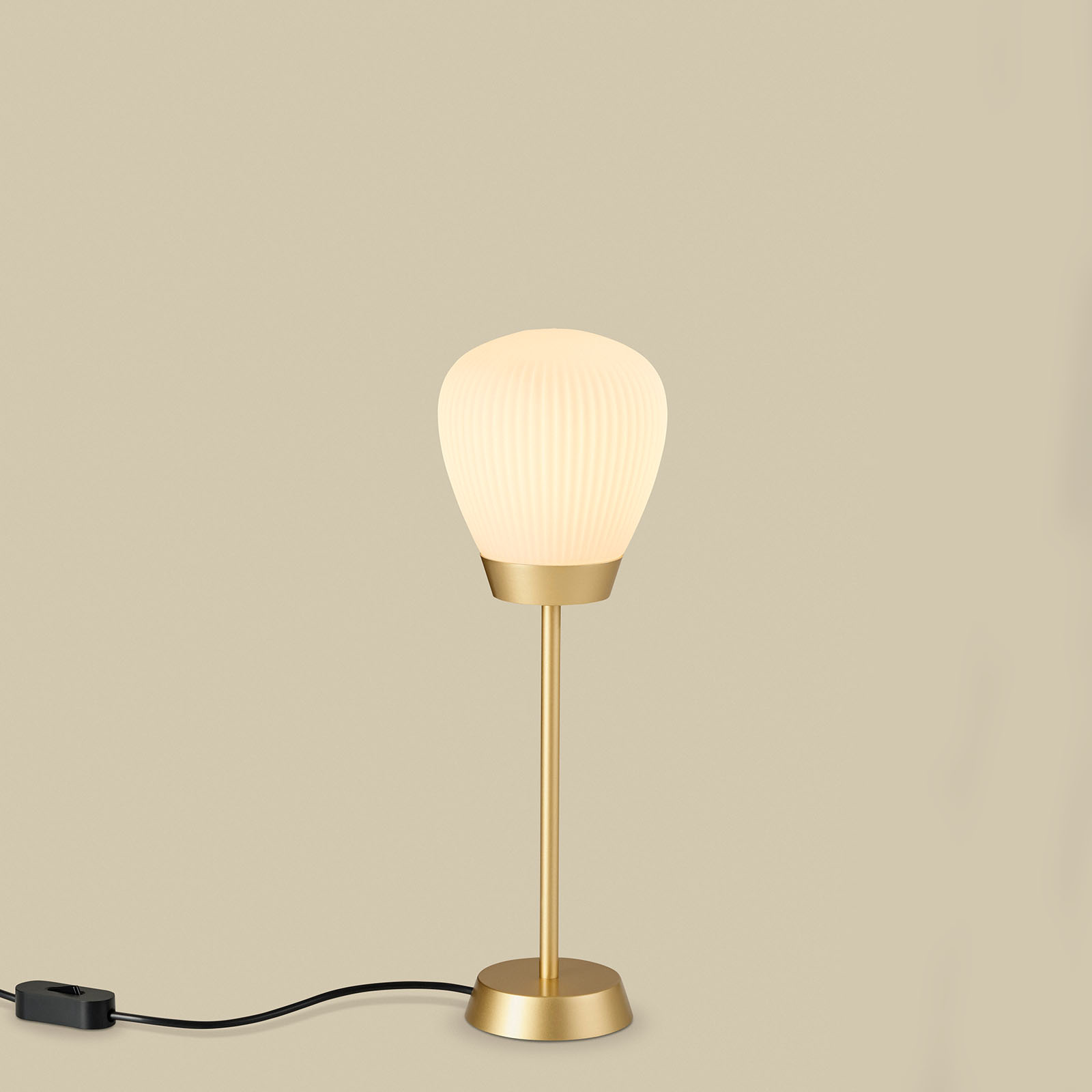 Table Lamp PLISSEE T1 with Pleated Glass Shade, Fig. 5