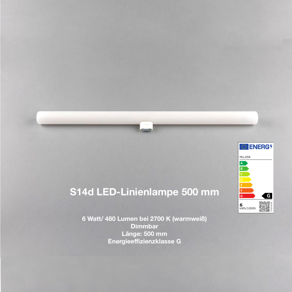 Brass Wall Light for Mirrors with LED Tube Bulb 30/50 cm, Fig. 23