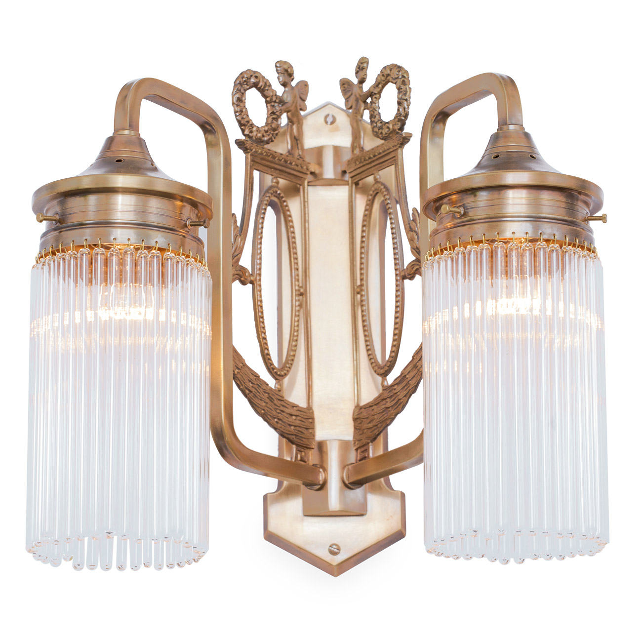 Floreale style crystal glass wall light VENEZIA II