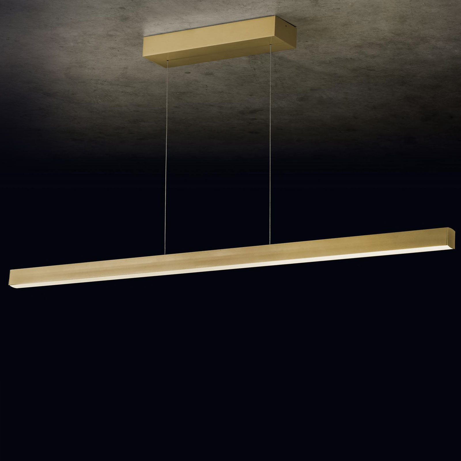 Höhenverstellbare LED-Balken-Hängeleuchte XENA, 90/120/160 cm