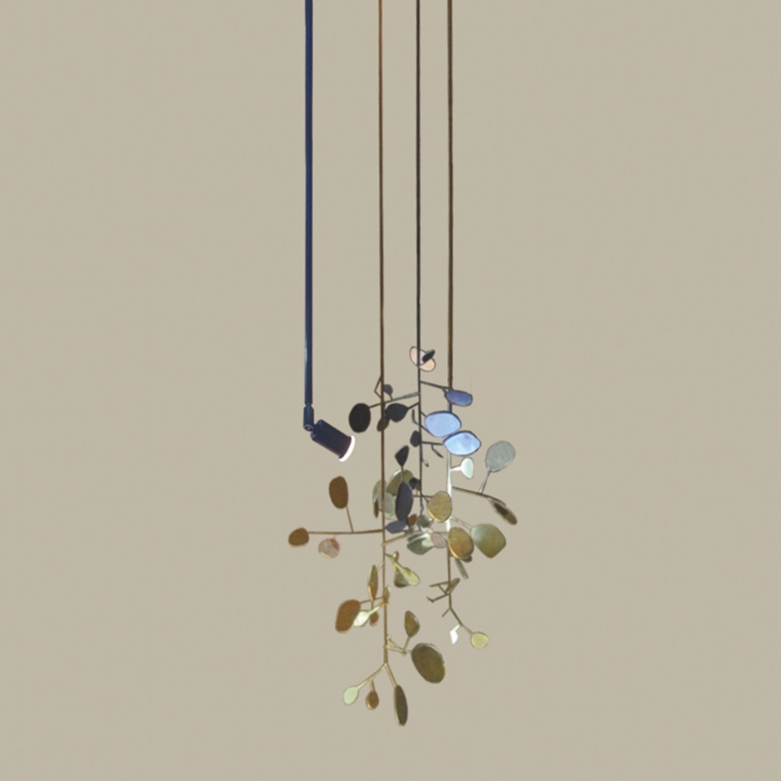 Natural Luminaire with Spotlight INES S