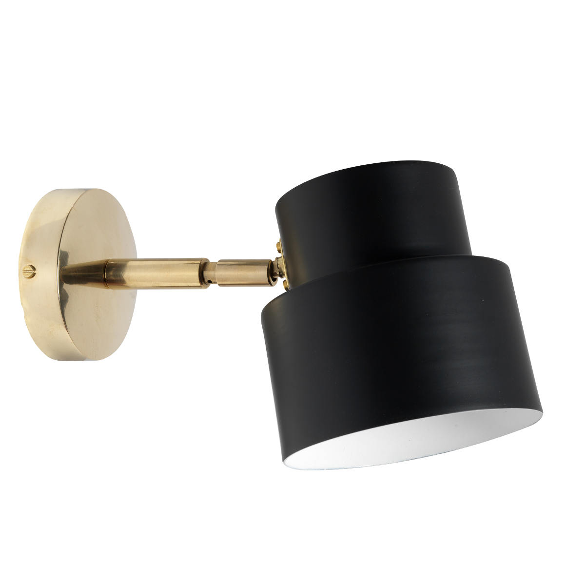 Mid Century Design-Wandleuchte mit kurzen Arm (drei Größen)