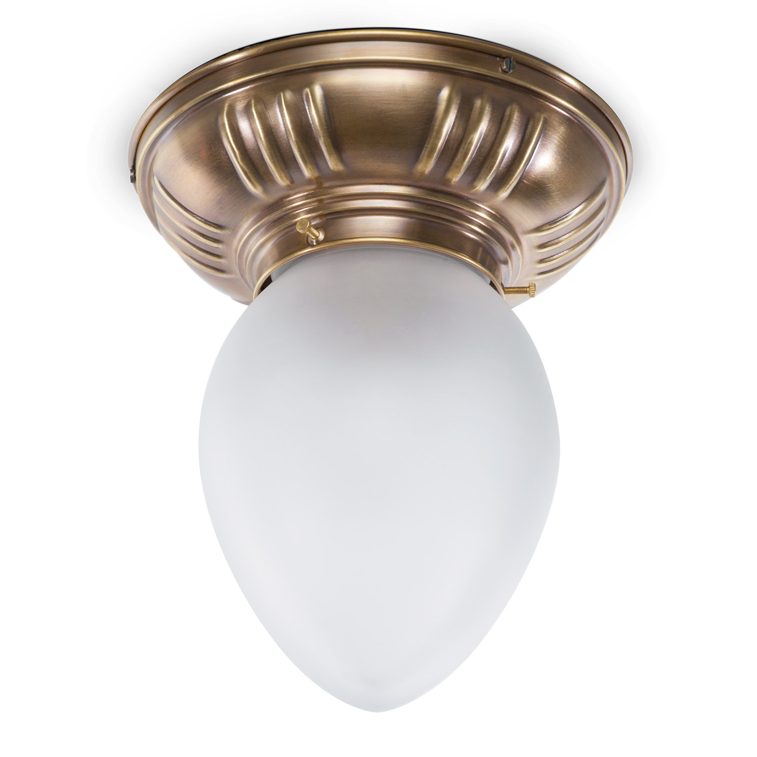 Kleine Jugendstil-Deckenleuchte Tropfen PRAG-8 Ø 18 cm