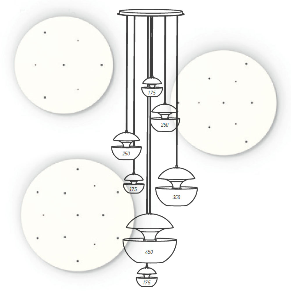 Clusters Suspension Kits for HERE COMES THE SUN