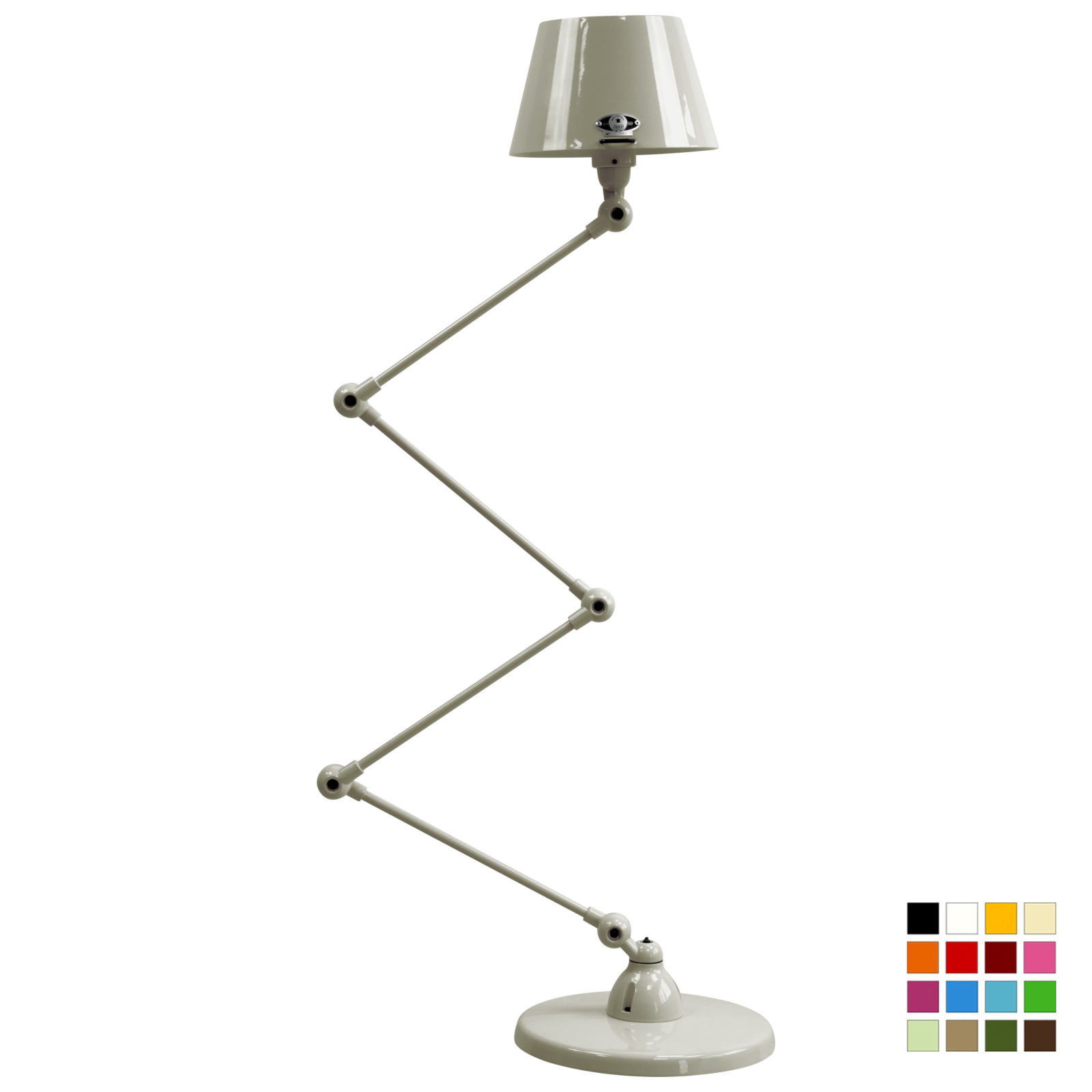 ZICK-ZACK Gelenk-Stehlampe AICLER 433