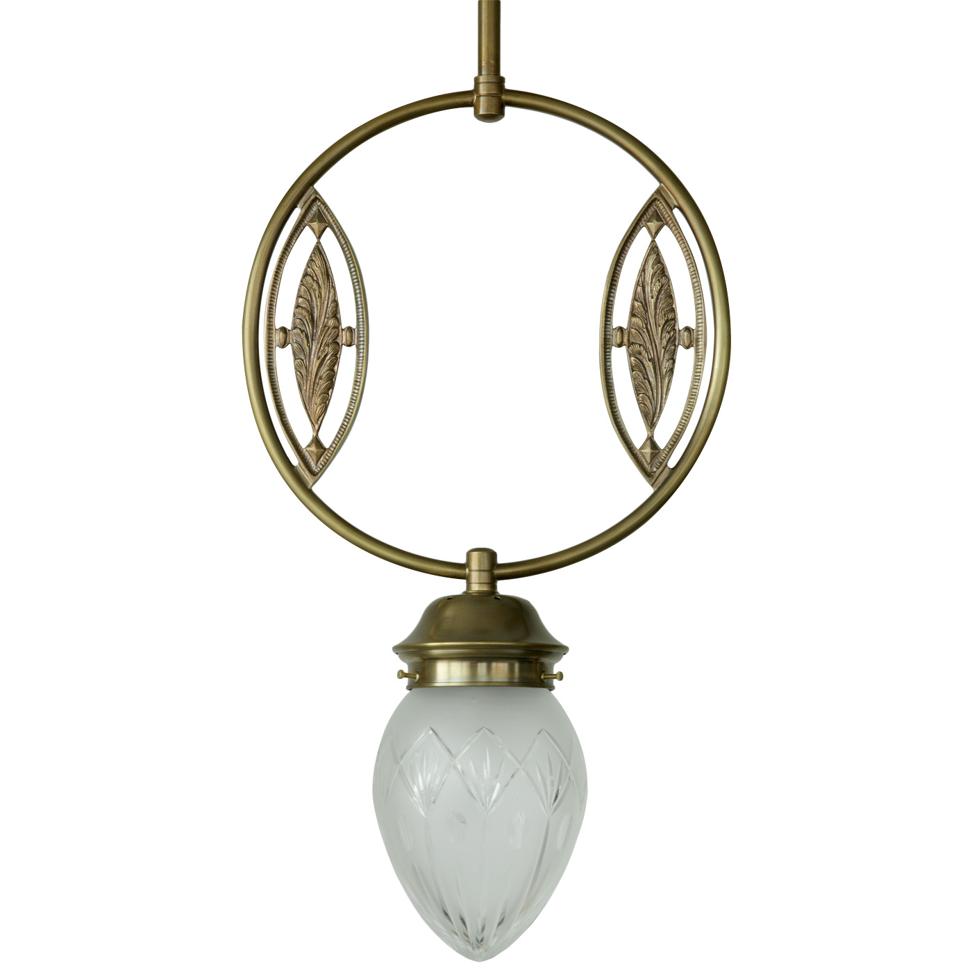 Jugendstil-Stabpendelleuchte PANNONIA