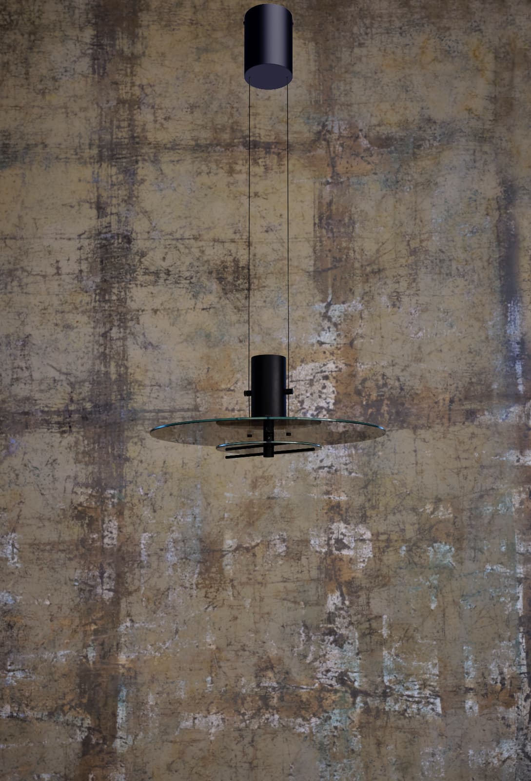 DELUMINA Pendant Lamp with Glass Disc, Fig. 5