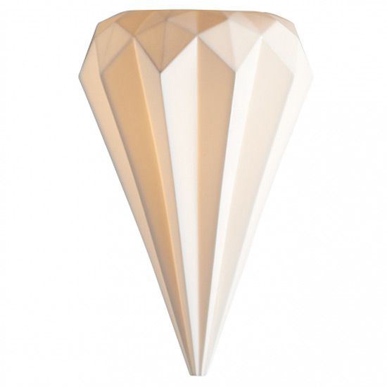 Unique porcelain wall light HATTON