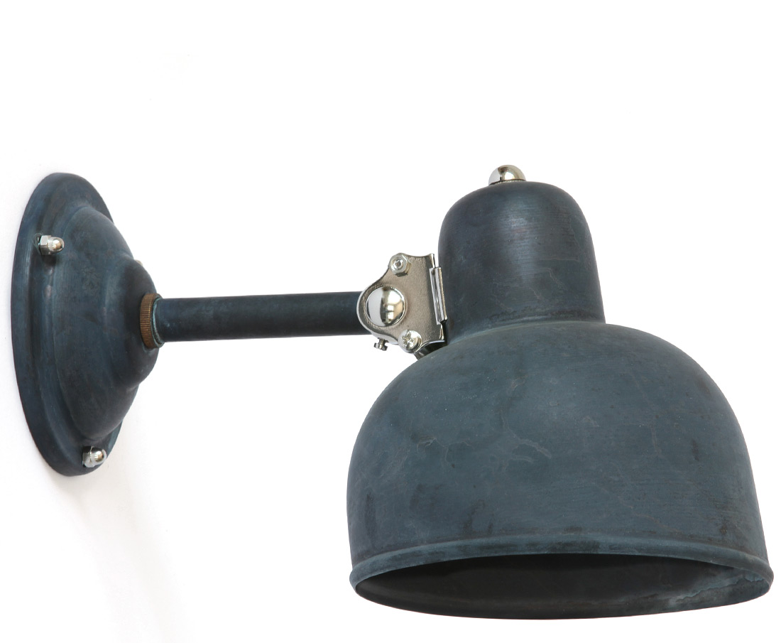 Nostalgic copper sconce wall lamp DÜSSELDORF