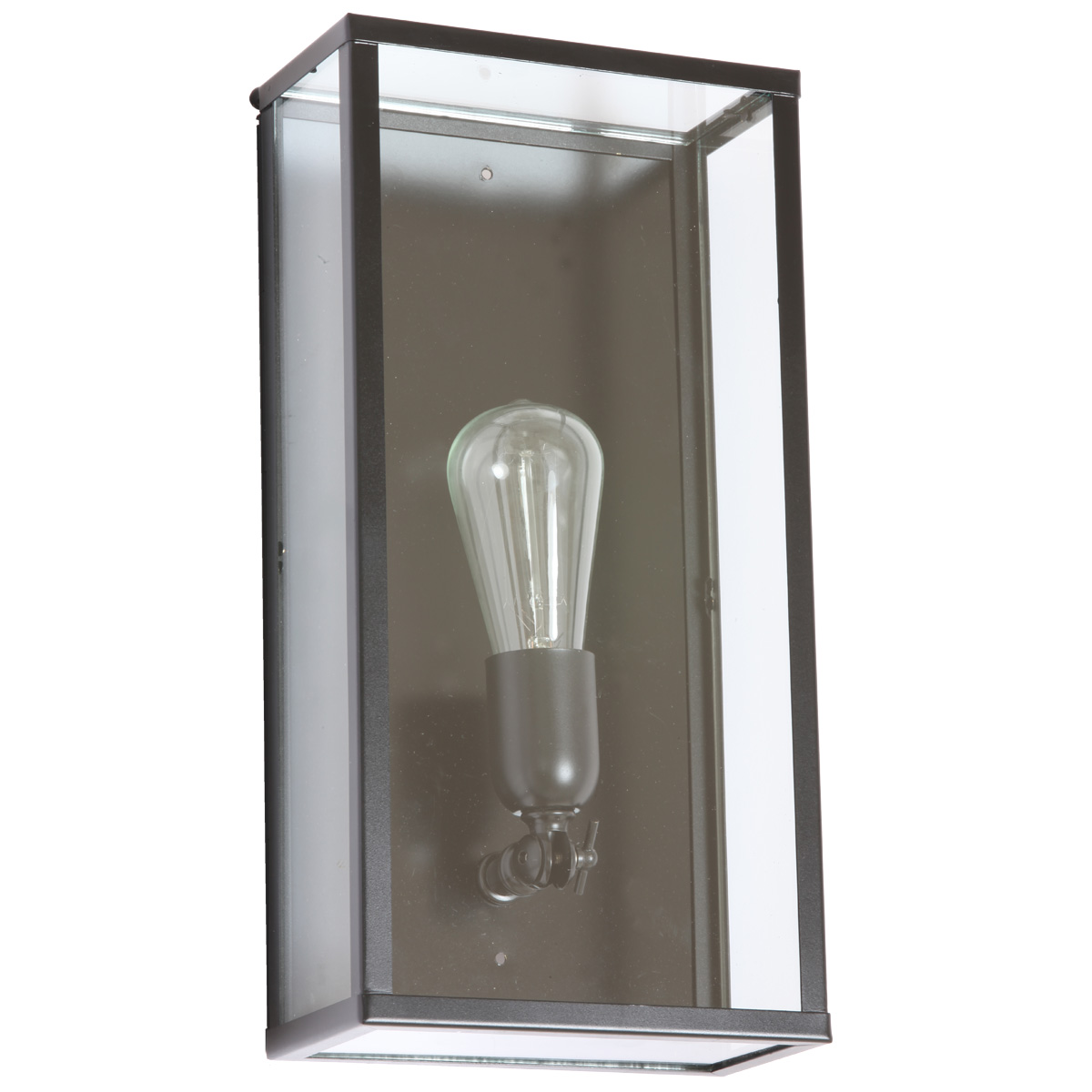 VITRINE 1LN Art deco- Kassettenleuchte aus Messing