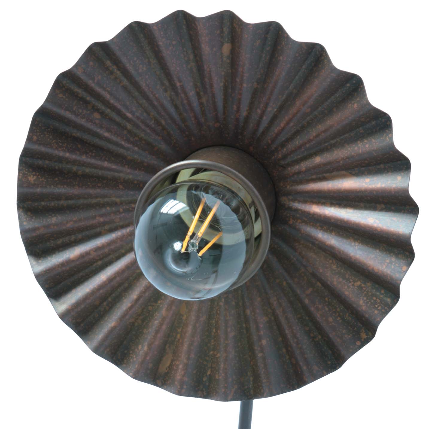 Rustic, Mediterranean Wall Sconce with Copper Shade CIVETTA, Fig. 5