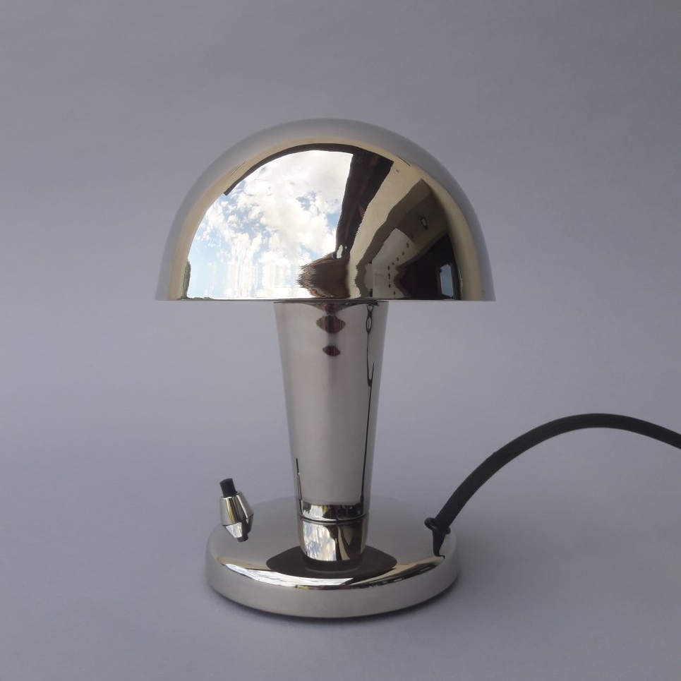 In the Style of the 1930s: Small Czech Bedside Lamp TL11