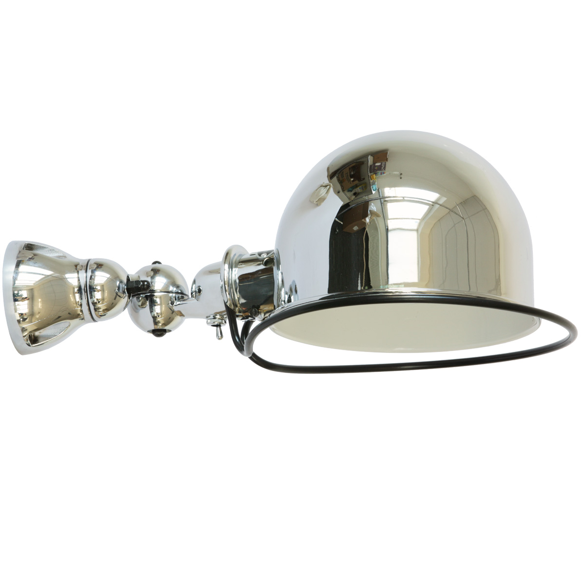 Flexibler Gelenkwandstrahler LOFT mit Halbkugel-Reflektor
