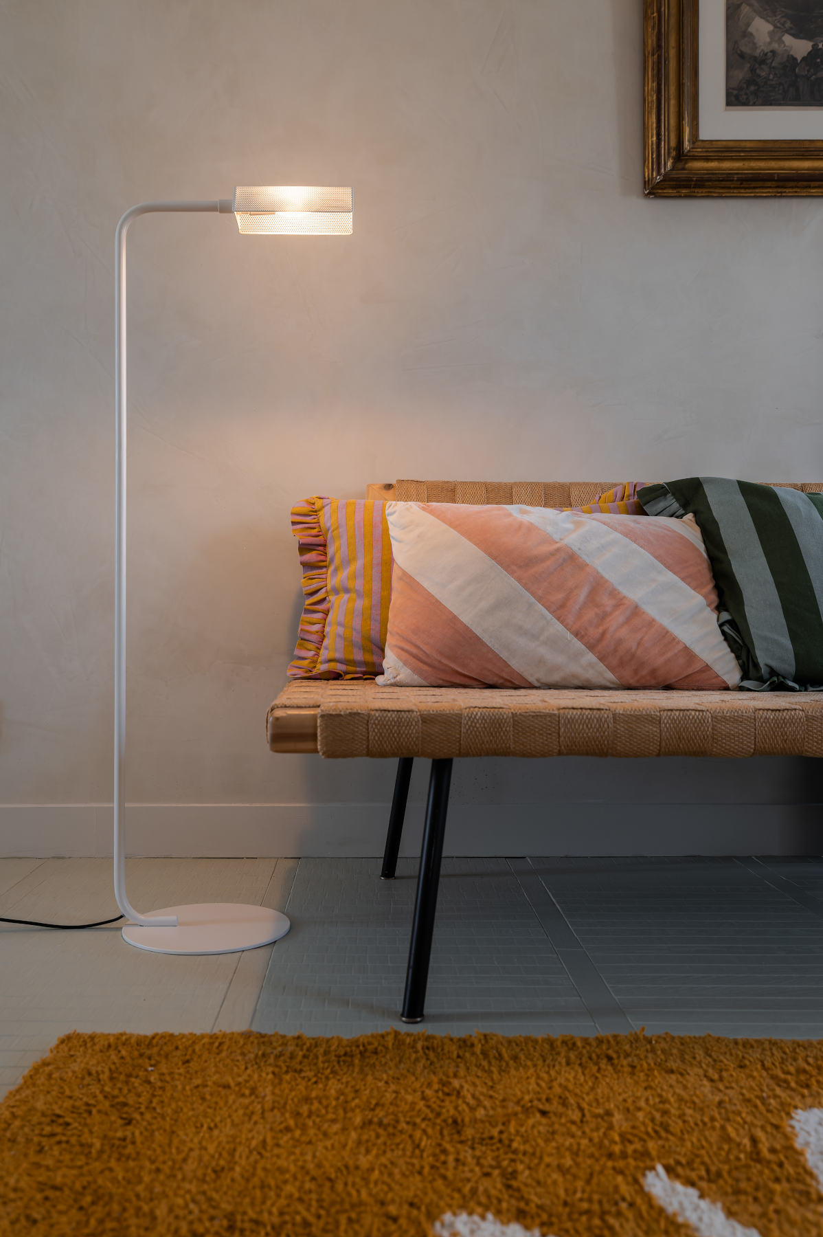 Charming 1950s-Style Floor Lamp ELDA: ©David Pillet