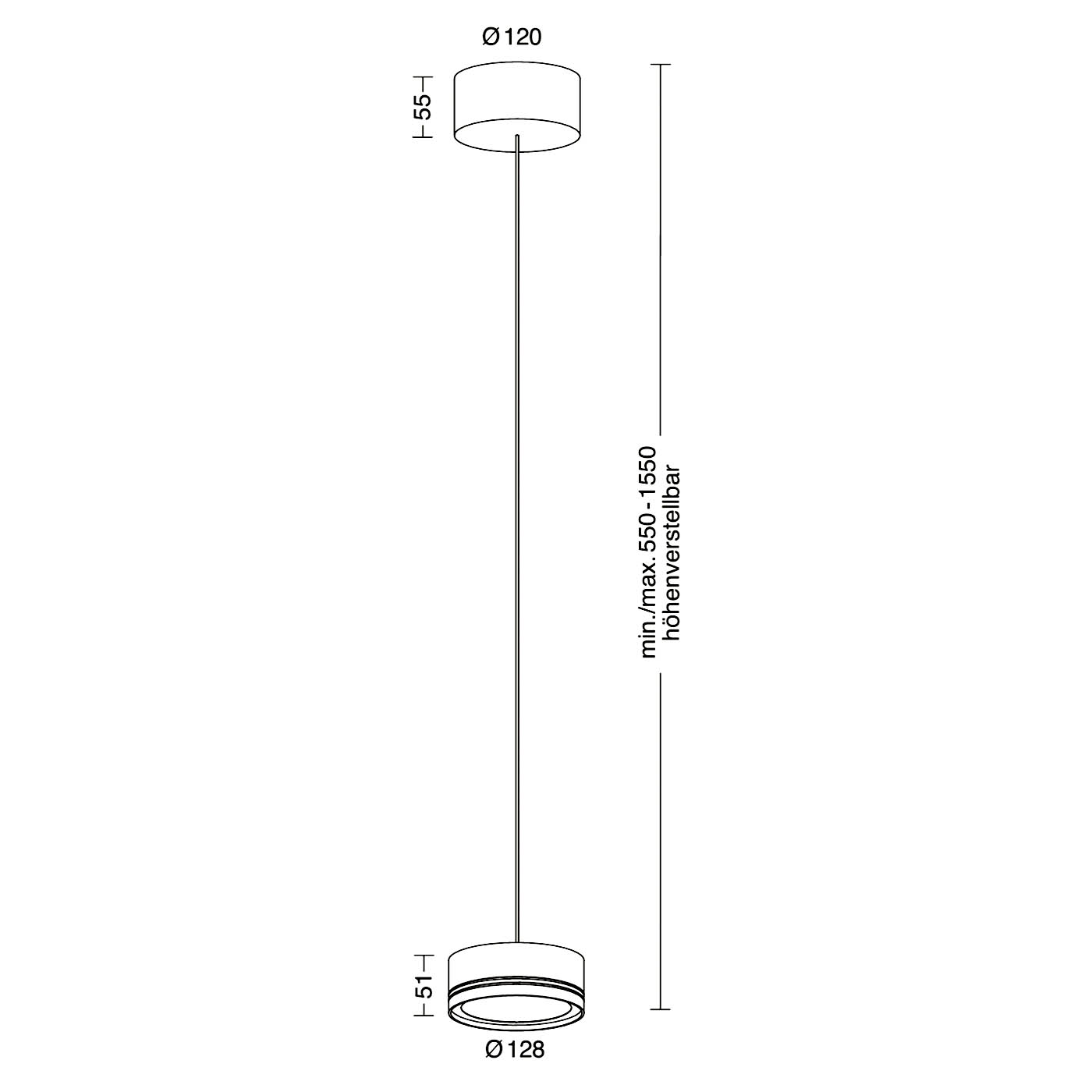 Modern Up/Down Pendant FAVOR with High-End LED Technology, Fig. 8