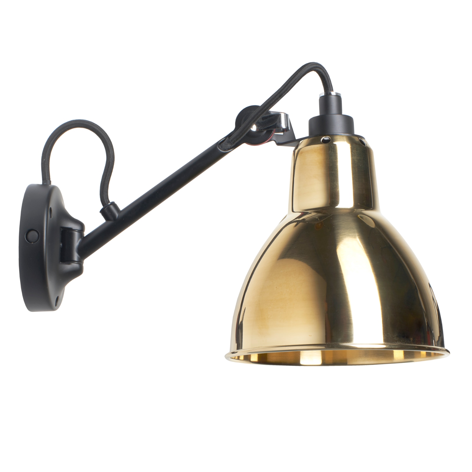 Schwenk-Wandleuchte Lampe Gras N° 104