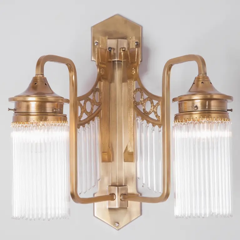 Two-flame liberty wall lamp TRENTINO VI