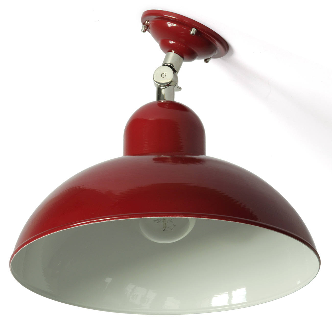 Gelenk-Deckenleuchte für schräge Decken SOLINGEN Ø 30/35/40 cm