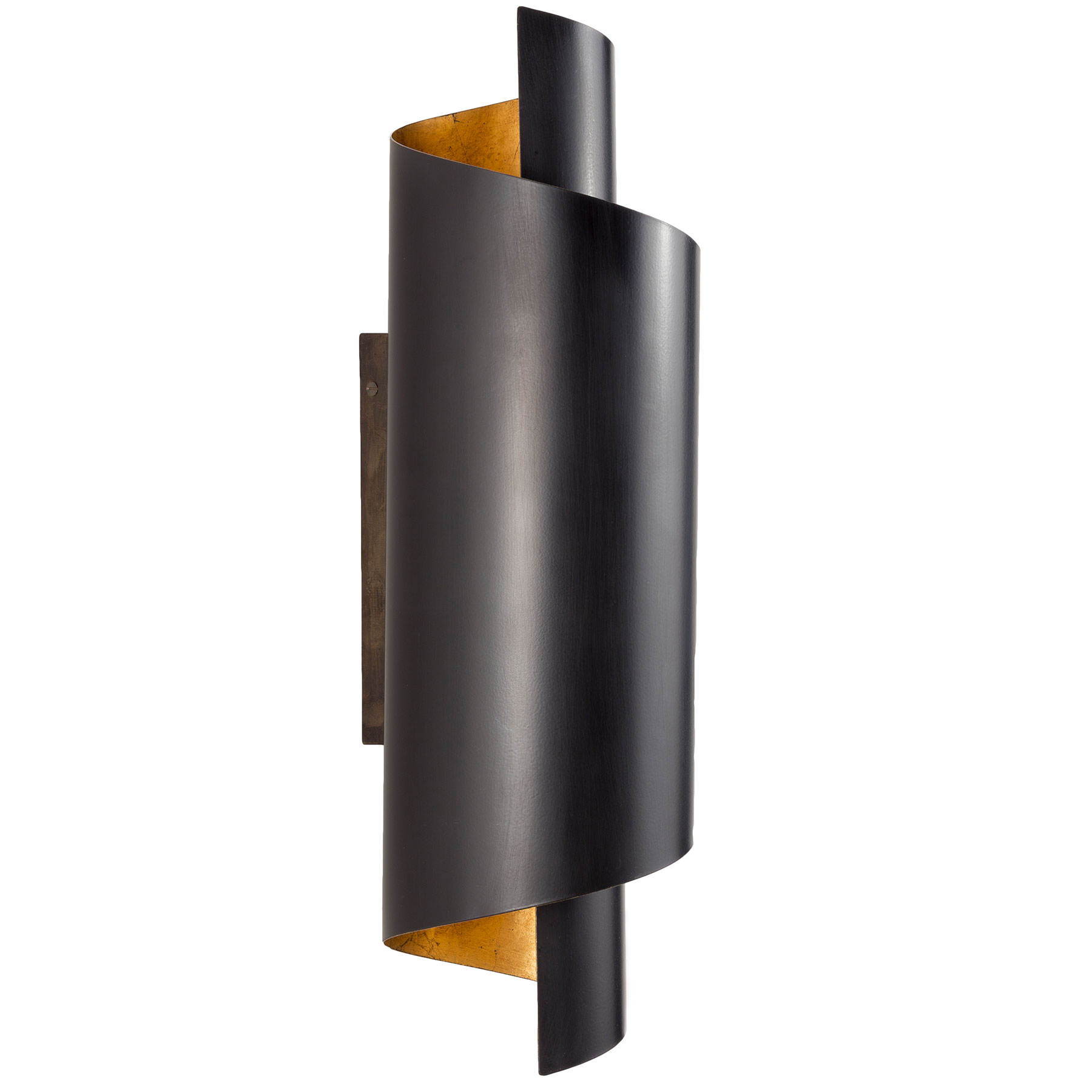 Elegante Up-Down-Wandleuchte „Schnecke“ im Design der 50er Jahre