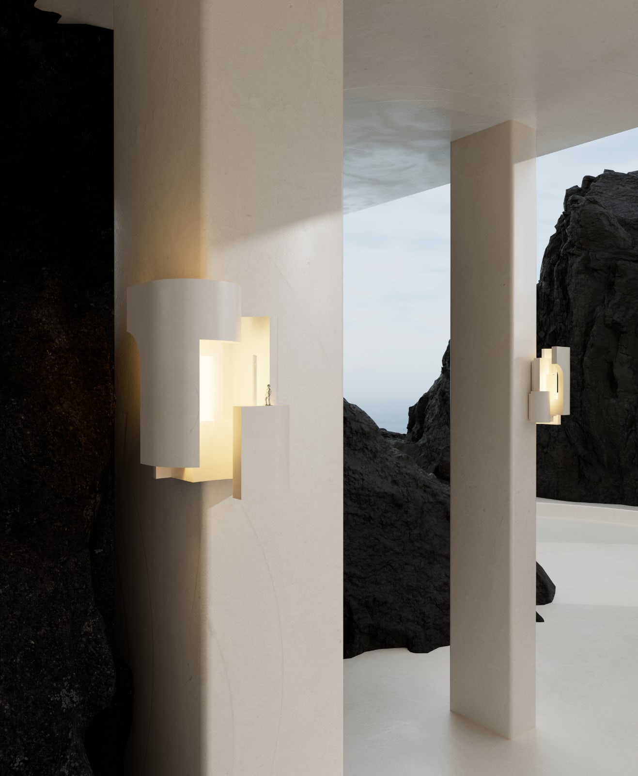 Corner Wall Light with Gold Plating SOUL STORY ANGLE, Fig. 6