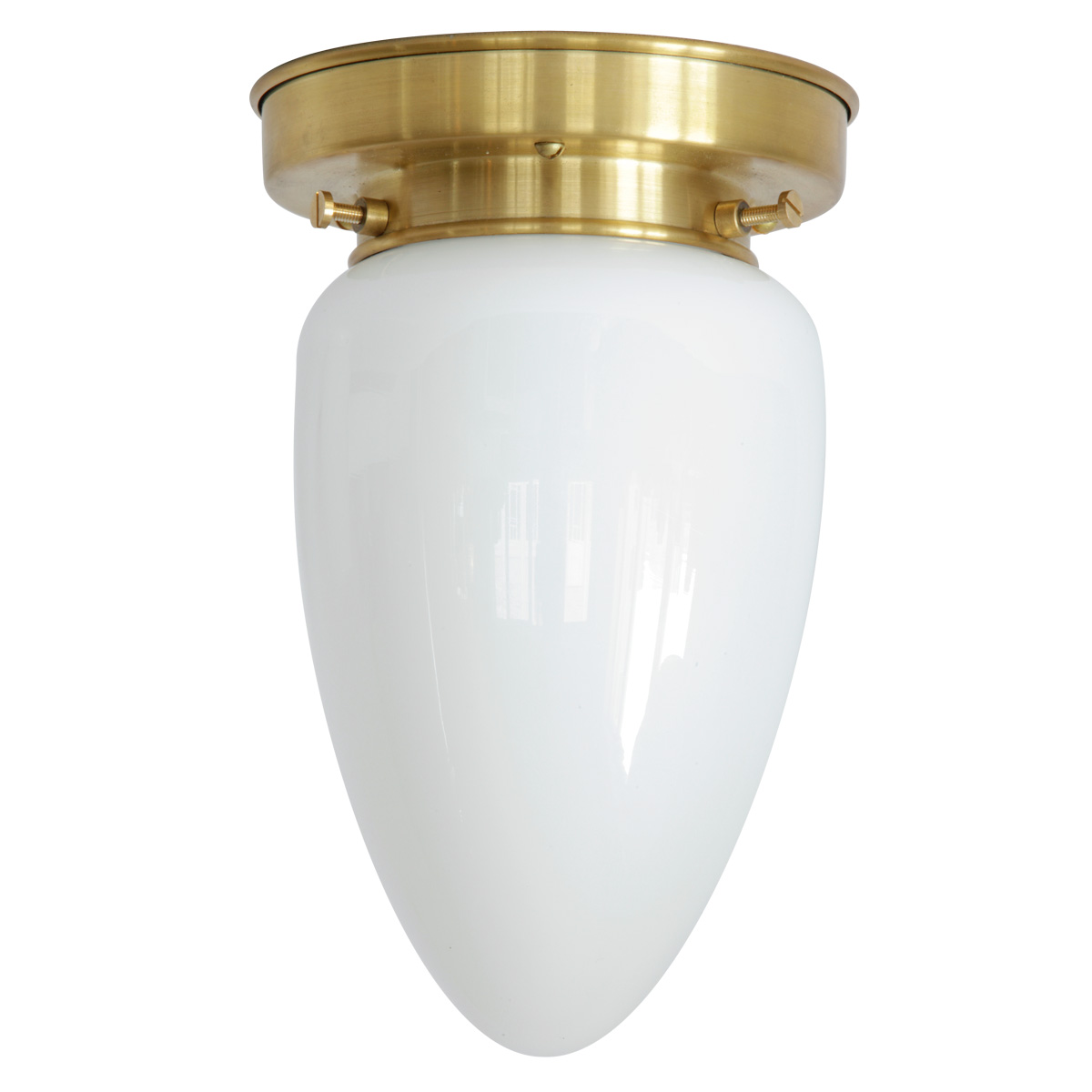 Ceiling Light with Opal Cone Glass Ø 13 cm