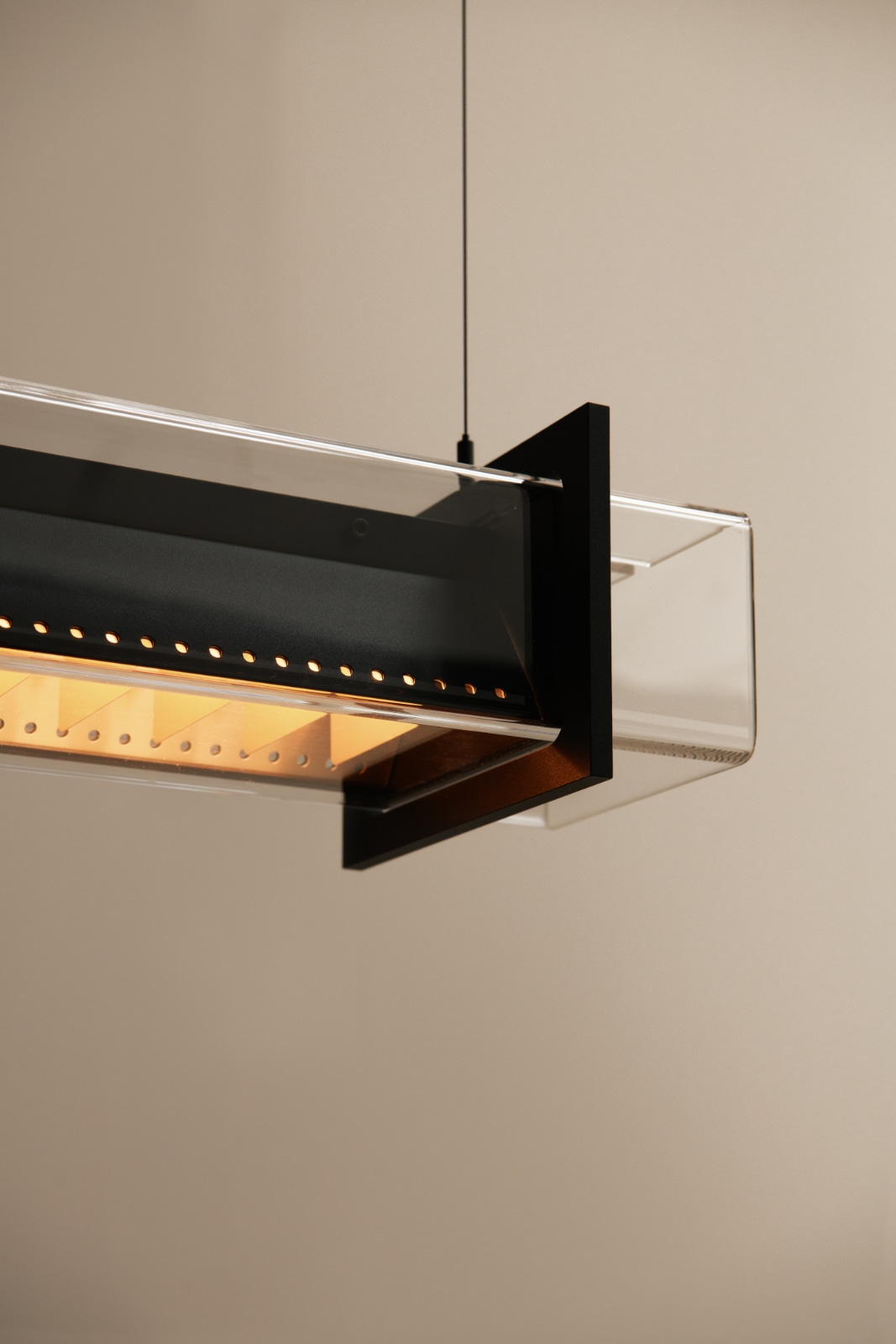 Dimmbare LED Balken-Pendelleuchte QUADRATUBE P2, Bild 3