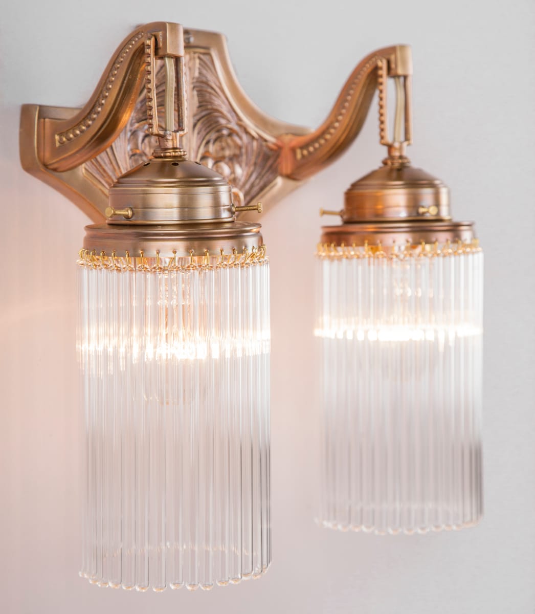 Two-flame Liberty style wall light TRENTINO II, Fig. 5