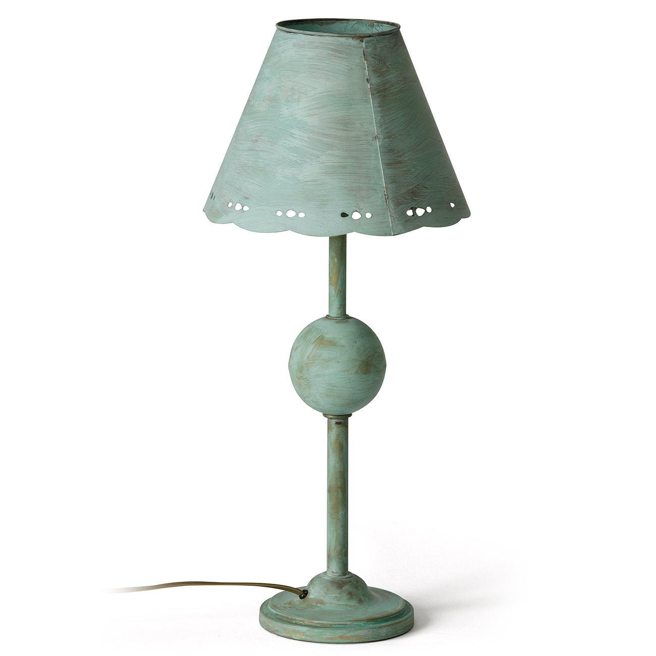 Nostalgische Metall-Tischlampe aus Frankreich BILBOC