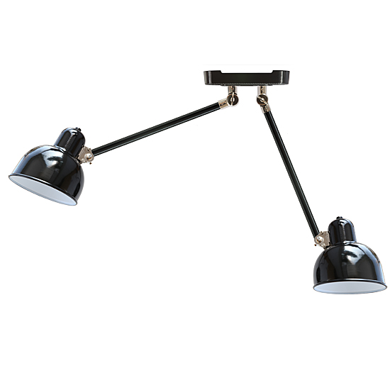 DÜSSELDORF II Pipe pendant light in Bauhaus style
