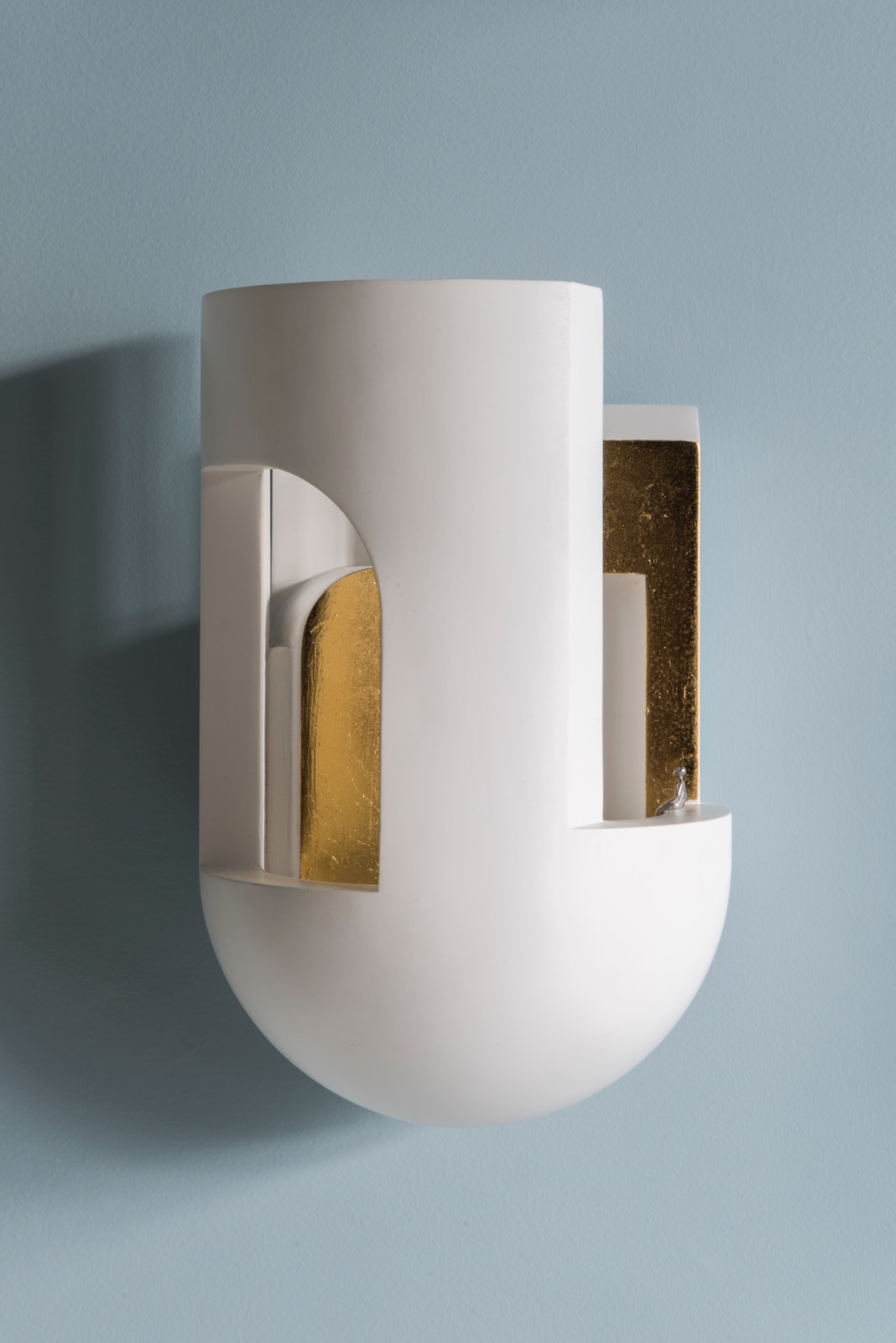 SOUL STORY 3 Gypsum Sconce: Das Modell mit Blattgolddekor