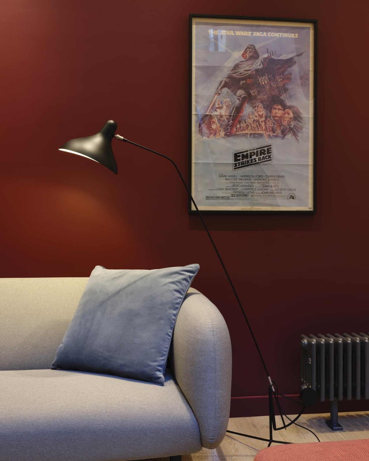 MANTIS Stehleuchte im Mid-Century Design der 50er Jahre, Bild 4
