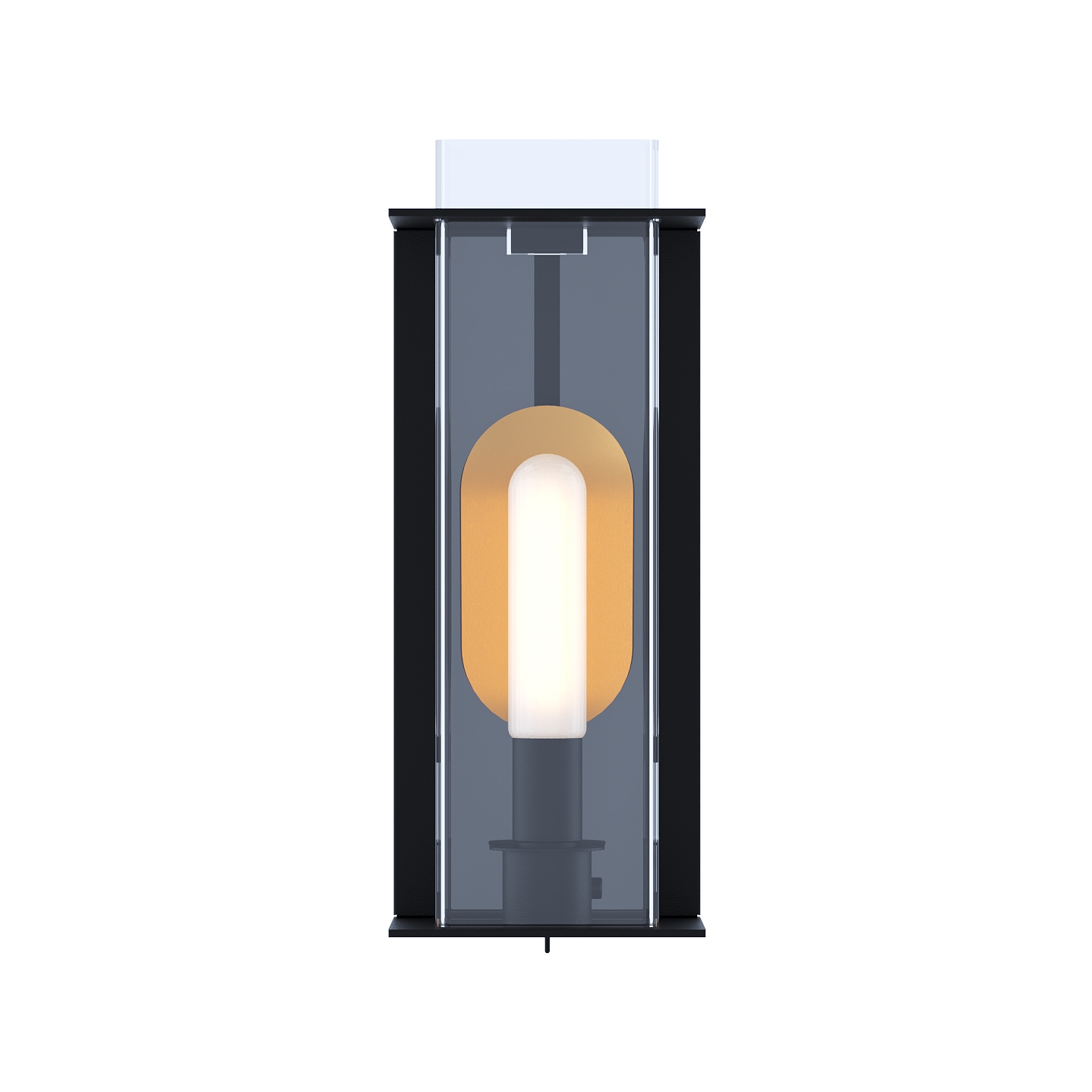Kompakte Wandleuchte QUADRATUBE W2 mit farbigem Reflektor, Bild 5