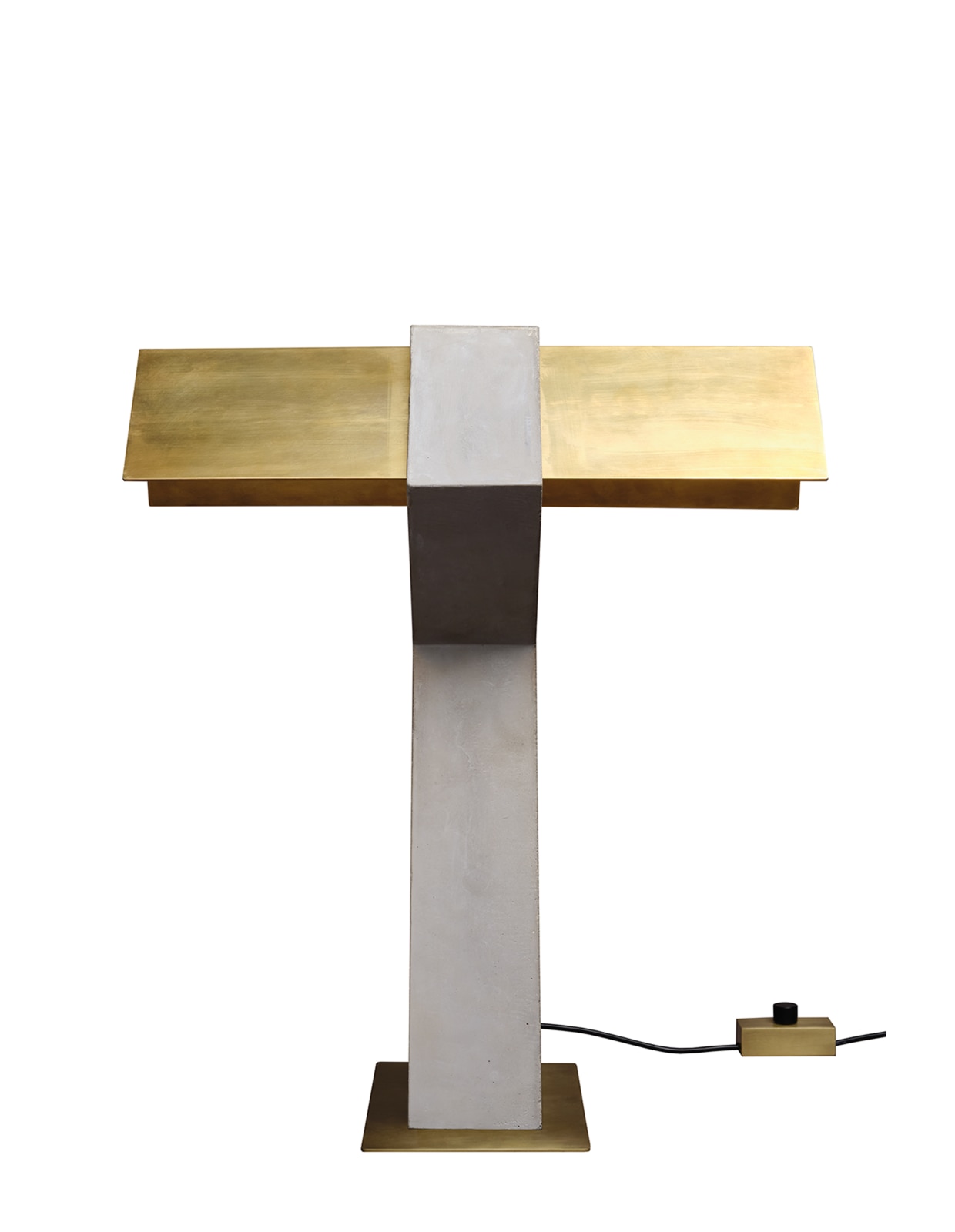 Design Table Lamp Made of Concrete and Steel TAU, Fig. 3
