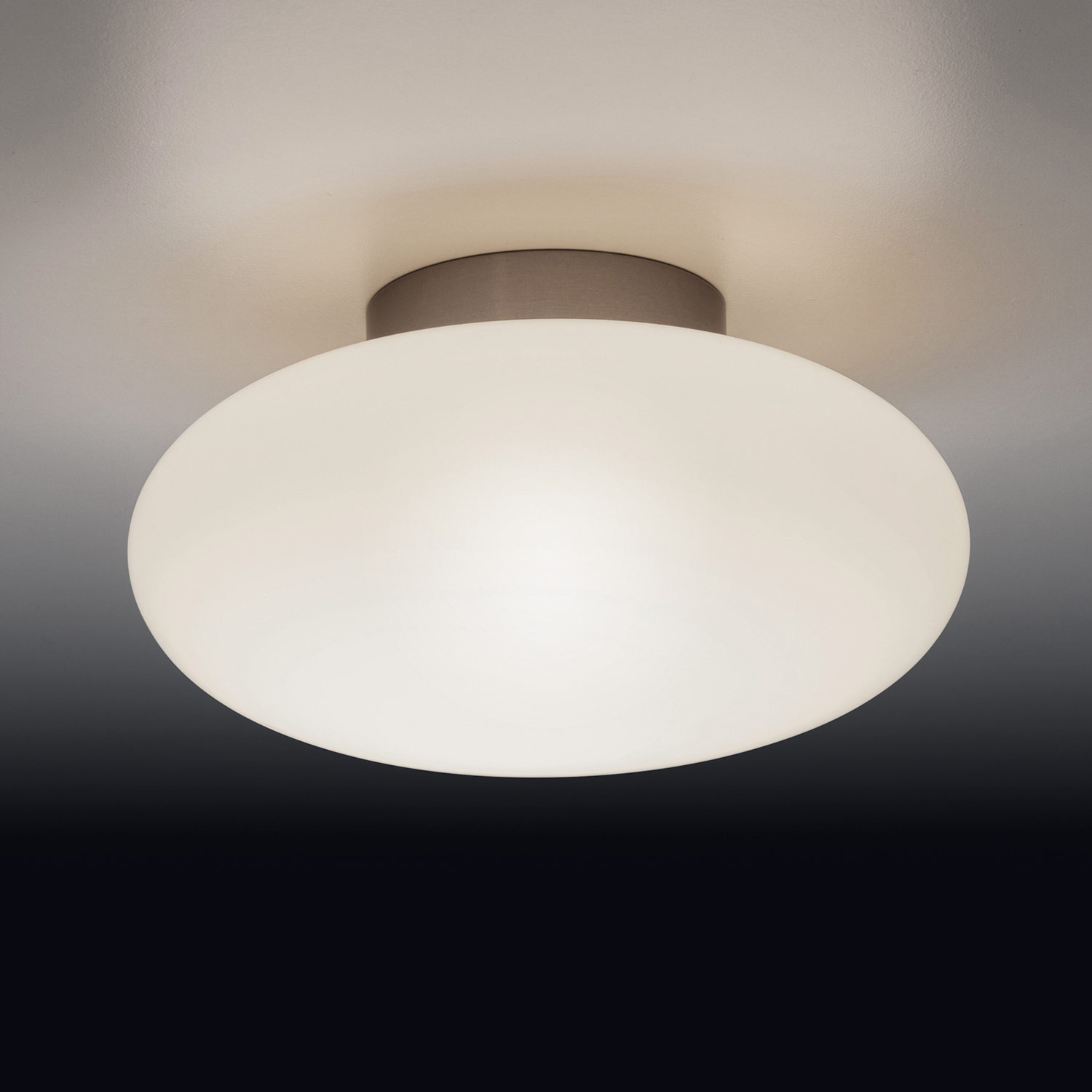 Kleine Glas-Deckenleuchte AMOR LED, Ø 19 cm