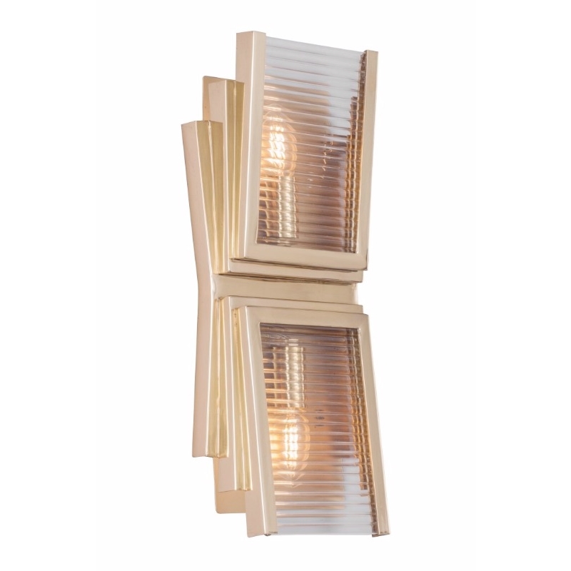 Art Déco Wandleuchte PETIO XII