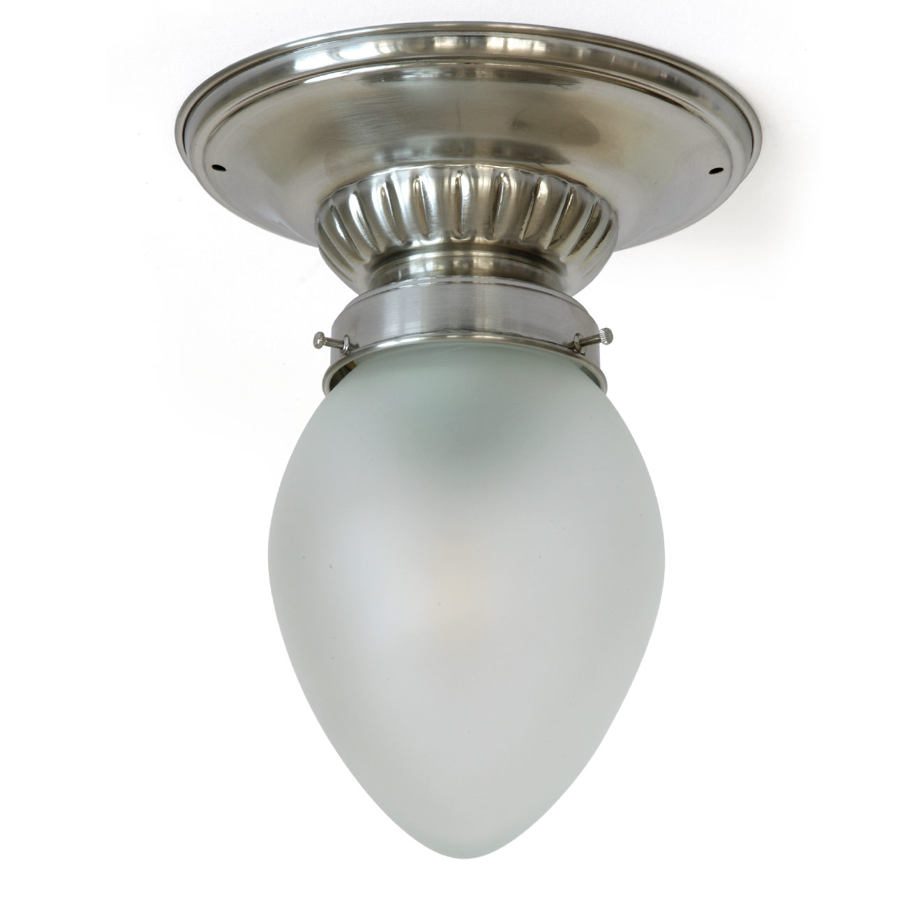 Small drop shaped classicistical ceiling lamp POPPA-8 Ø 19 cm