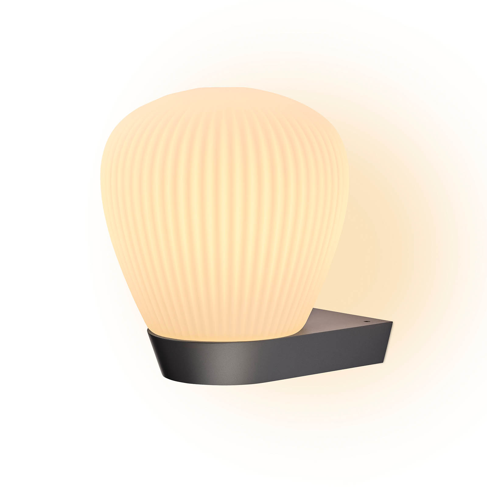 Small Wall Light with Pleated Glass Shade PLISSEE-W, Fig. 5
