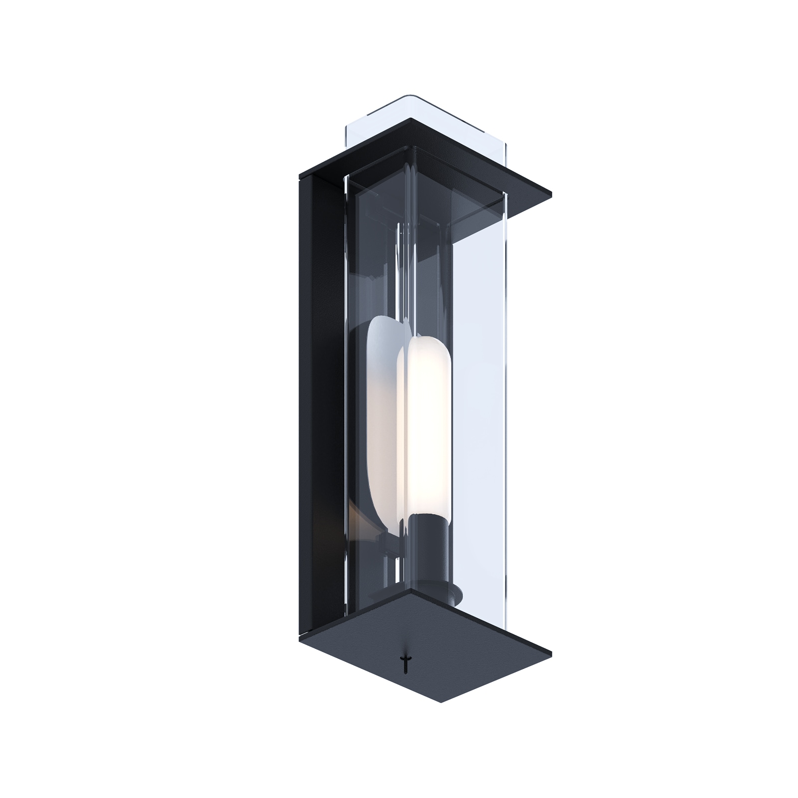 Kompakte Wandleuchte QUADRATUBE W2 mit farbigem Reflektor, Bild 9