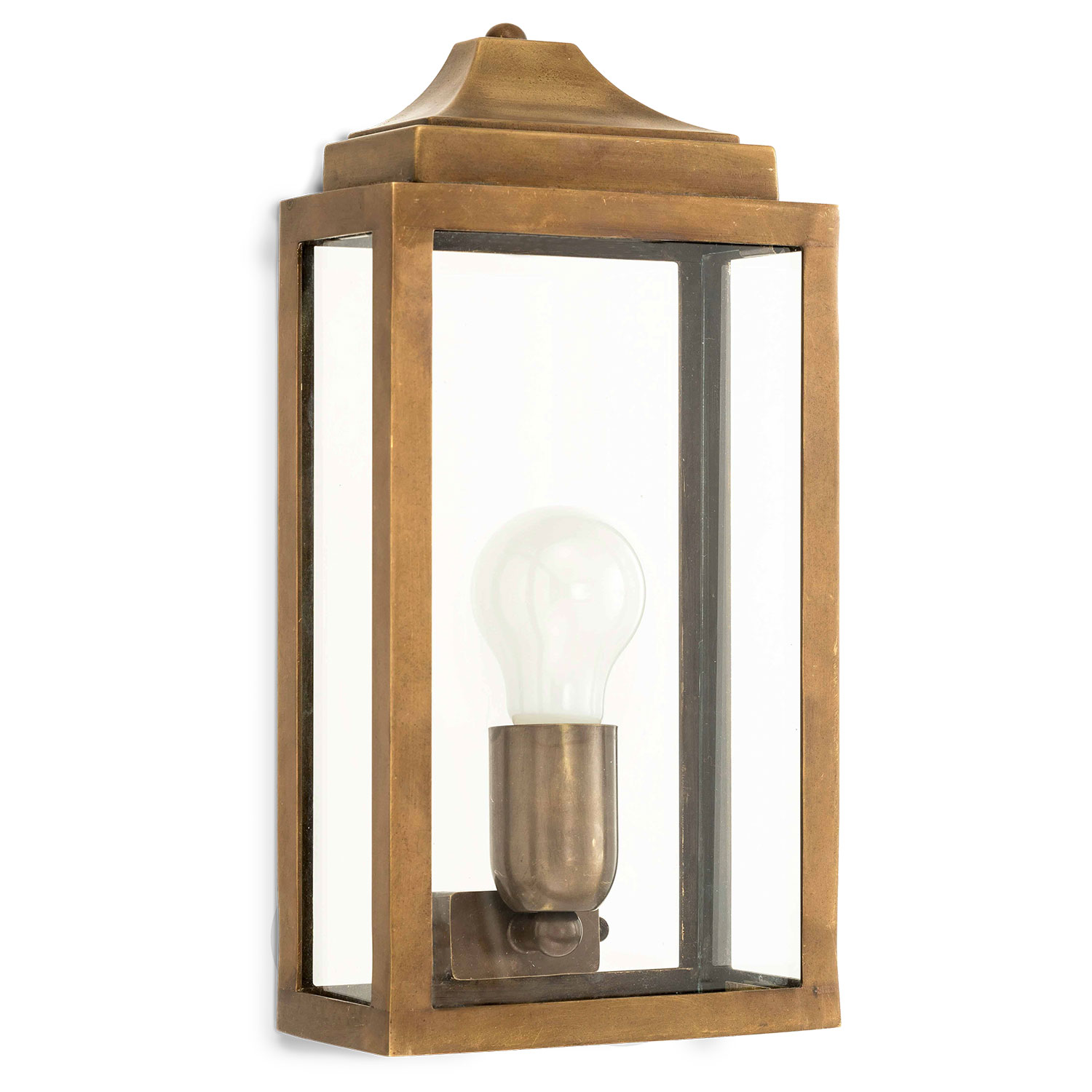 Classic small Wall Lantern, handcrafted in Florence