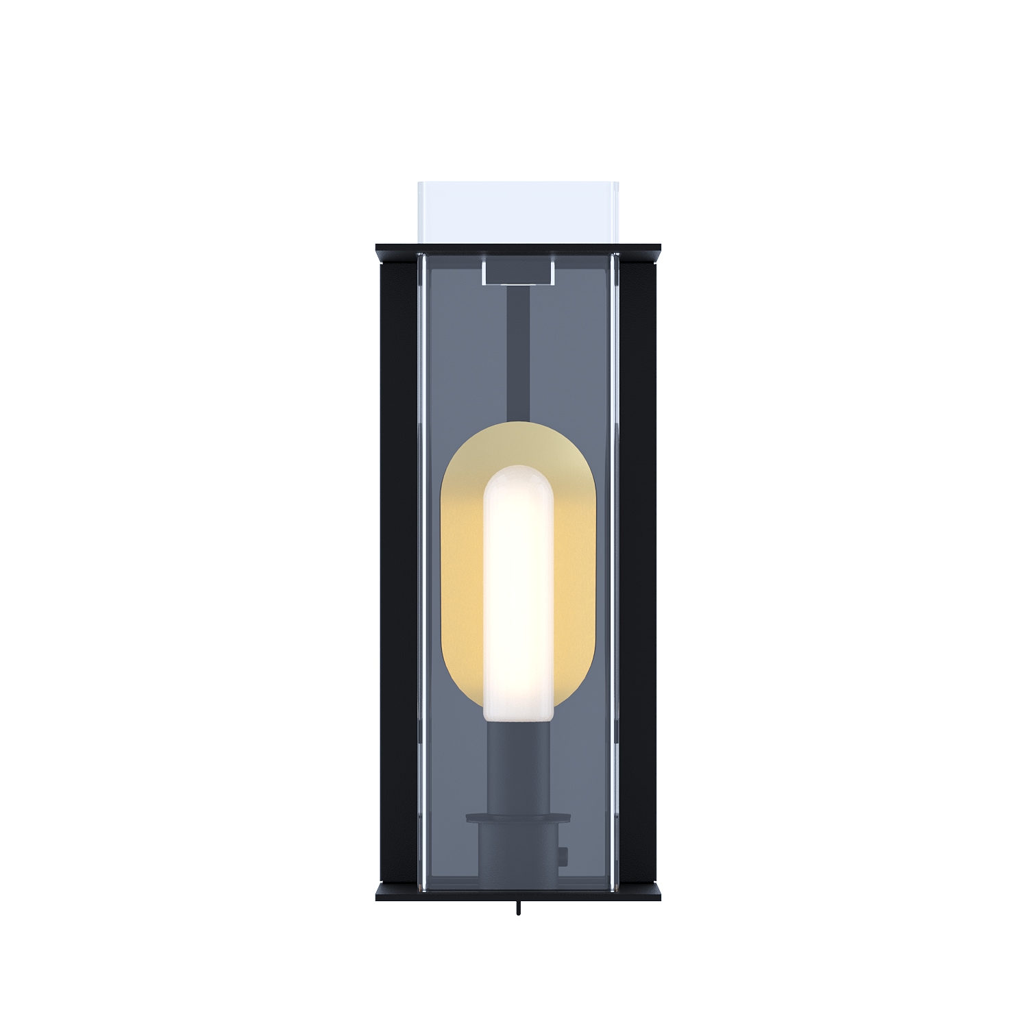 Kompakte Wandleuchte QUADRATUBE W2 mit farbigem Reflektor, Bild 6