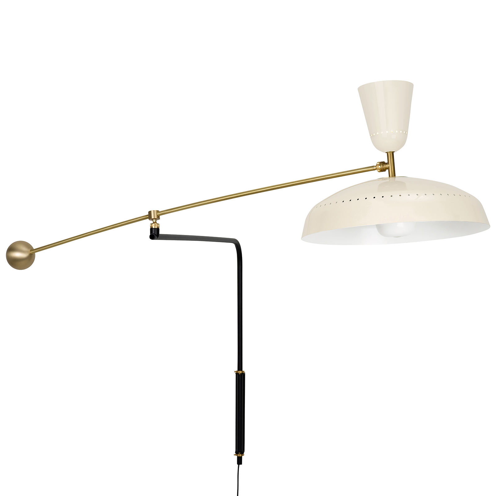 Balanced Wall Light G1 with Counterpoise Swivel Arm