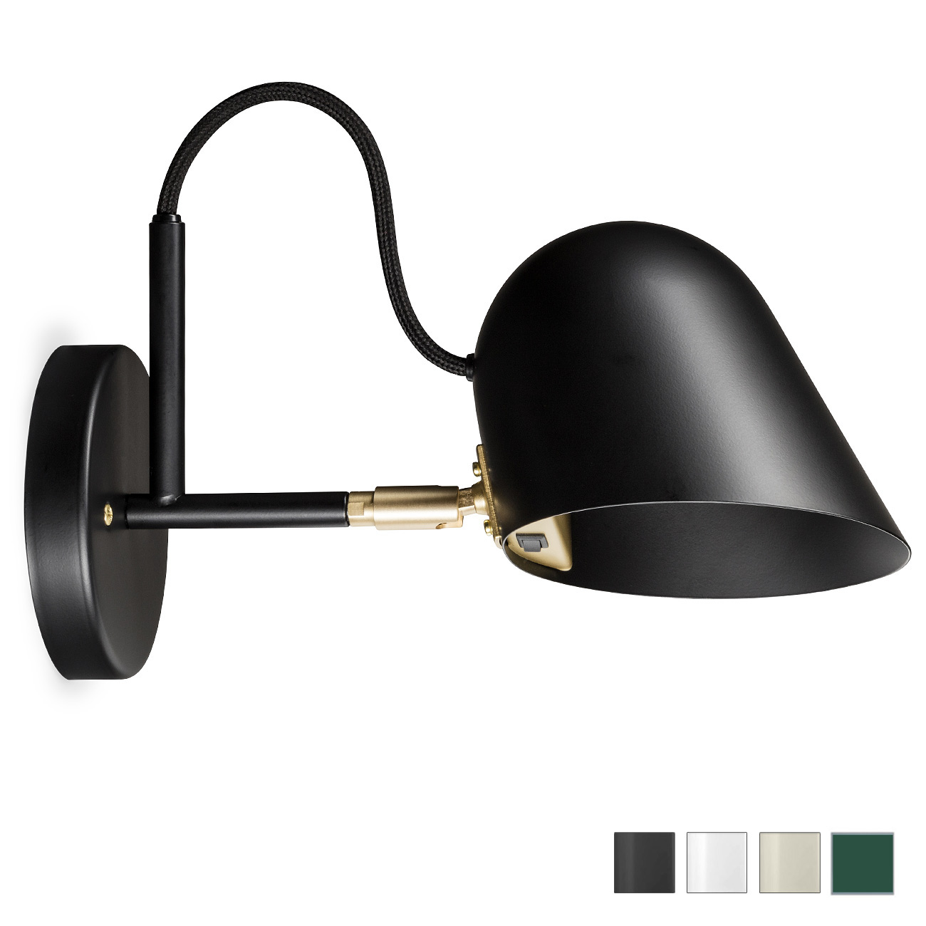 STRECK Modern Swedish design wall light with LED
