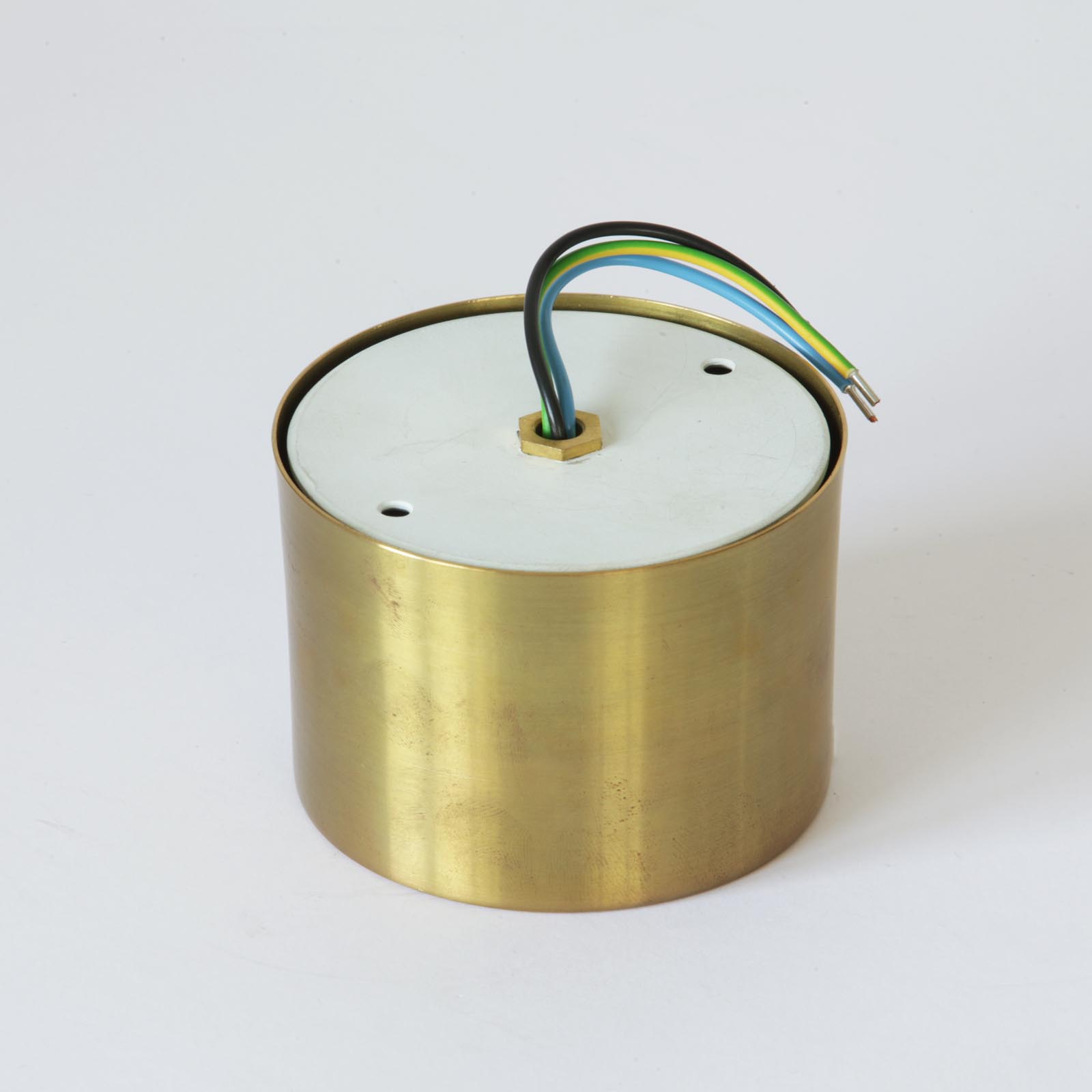 Solid Brass "Bare Bulb" Socket Ceiling Light, Fig. 5