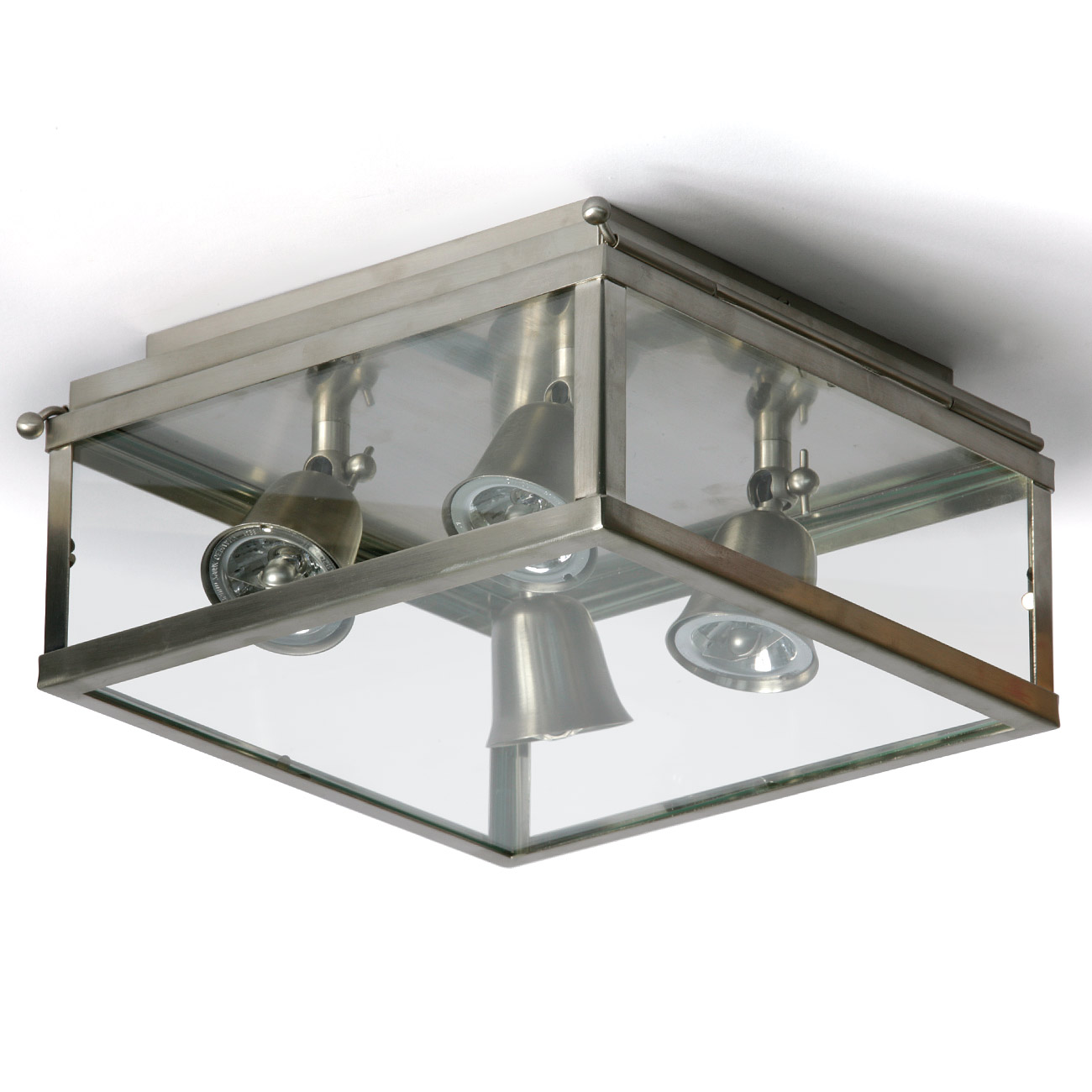 VITRINE FLEUR Strahler-Deckenleuchte aus Messing 25 cm