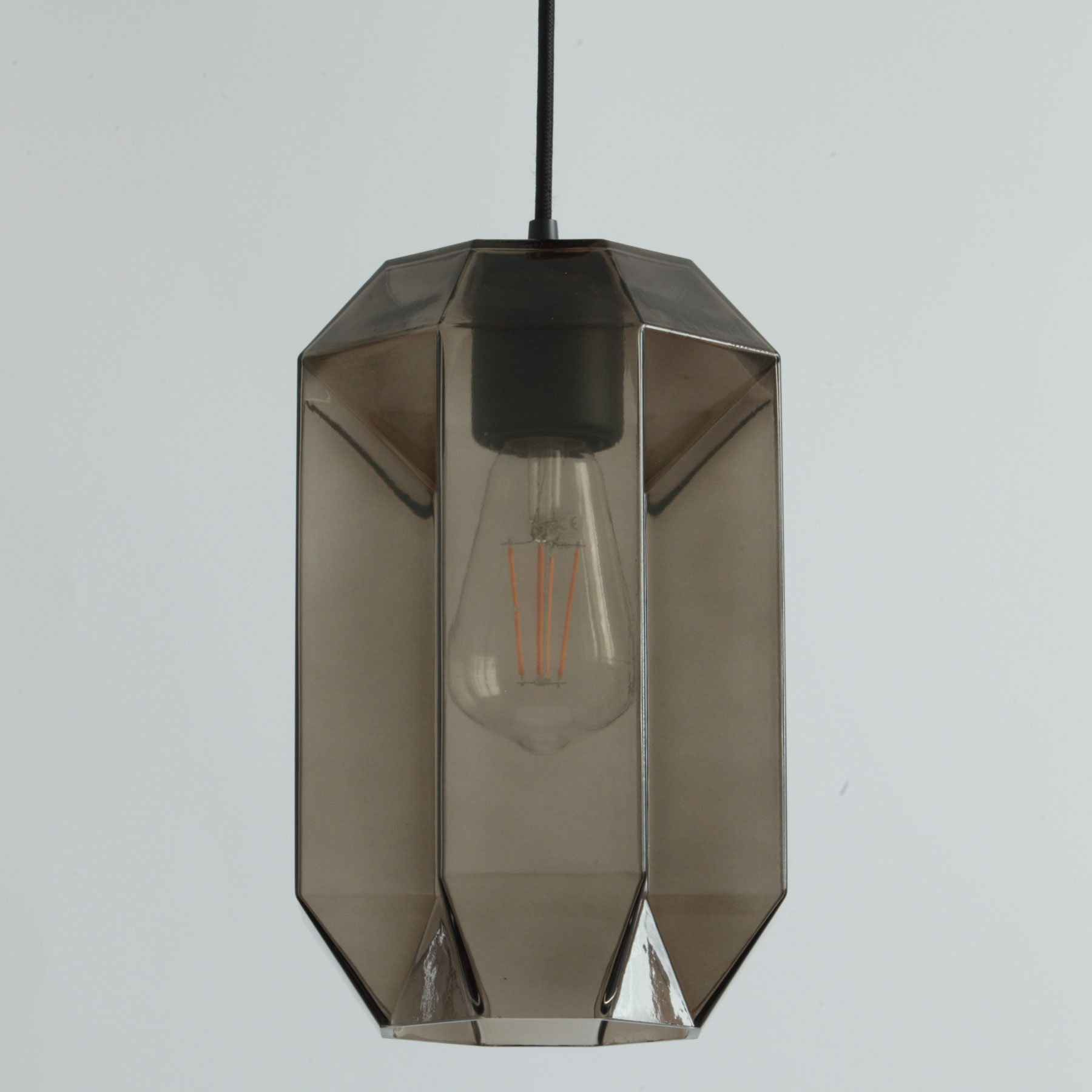 Geometrische Glas-Hängeleuchte PHAROS aus Frankreich