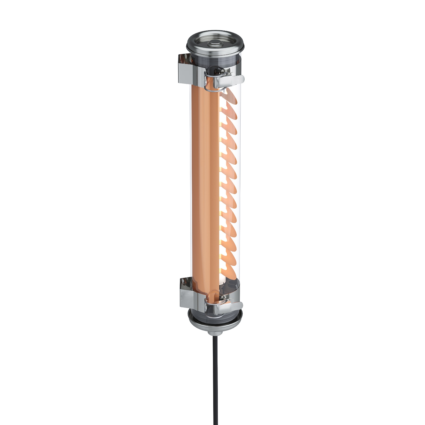 Röhren-Wandleuchte mit Stecker ELGAR PUSH, Bild 10