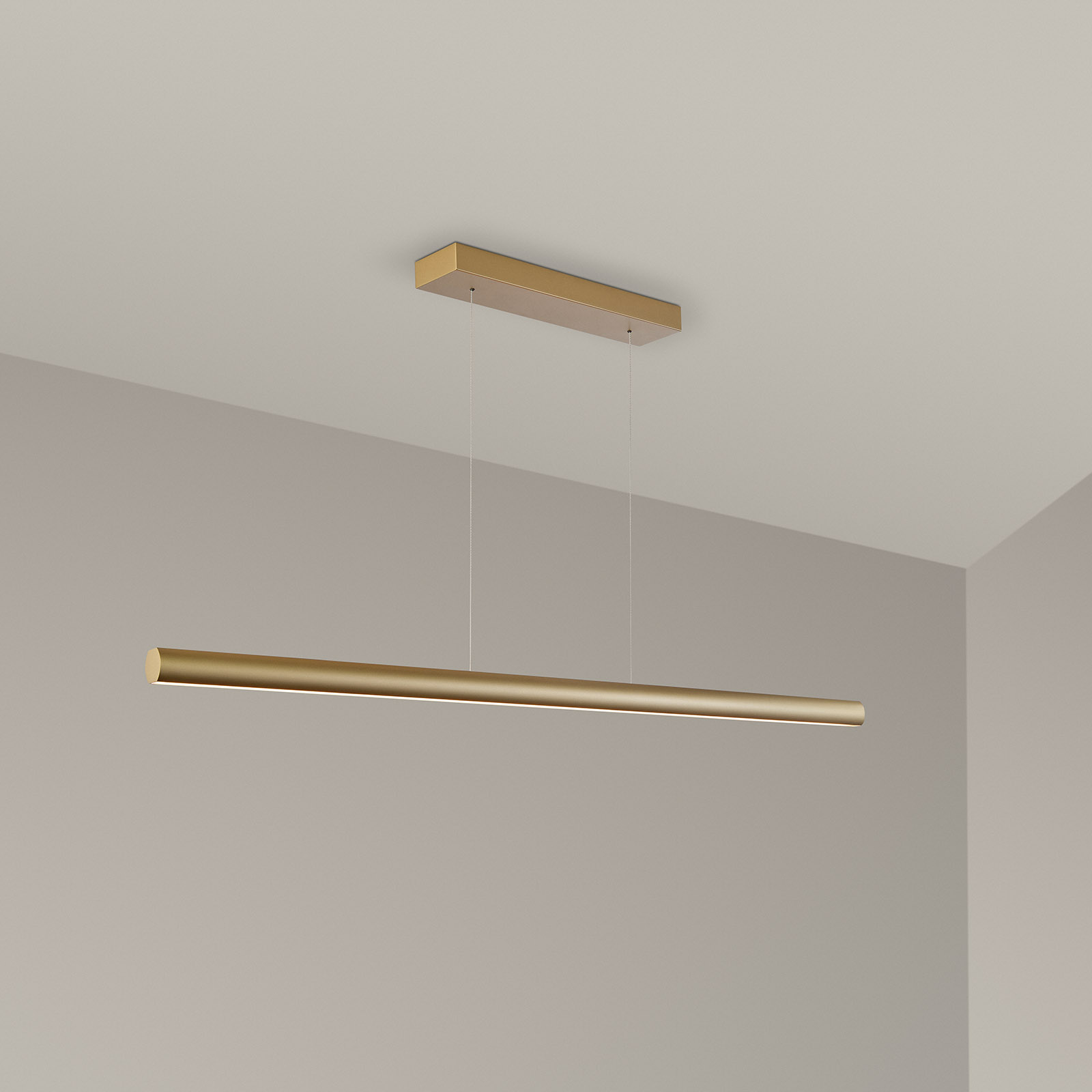 Up- and Downlight Beam Pendant VIONA MUETA with Gesture Control, 83–163 cm