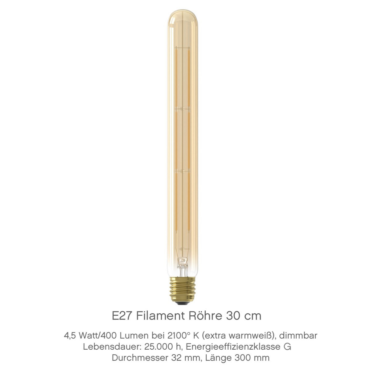 Long industrial style pendant lamp with protective cage, Fig. 10
