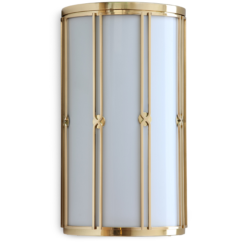 ART DÉCO-Wandleuchte S2M aus Messing